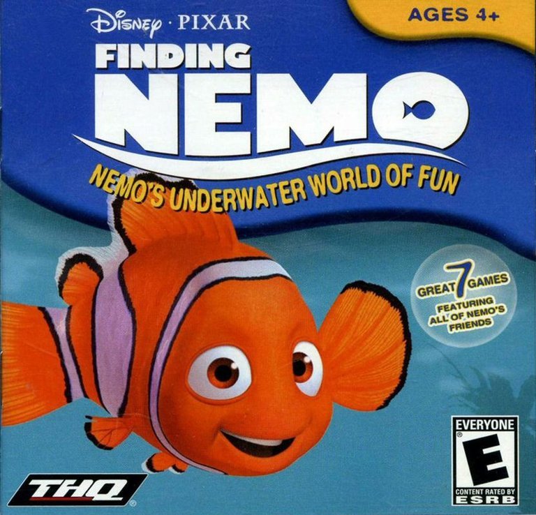 Disney•Pixar Finding Nemo: Nemo's Underwater World of Fun Logo