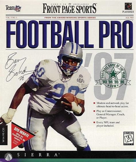 Front Page Sports: Football Pro '97 Logo