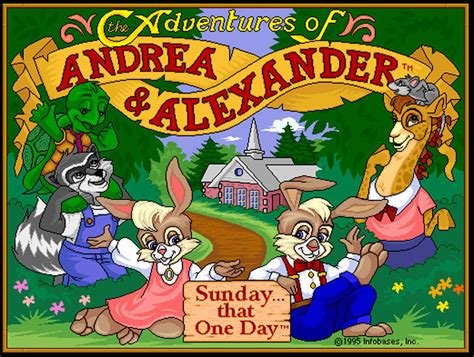 The Adventures of Andrea & Alexander: Sunday that One Day Logo