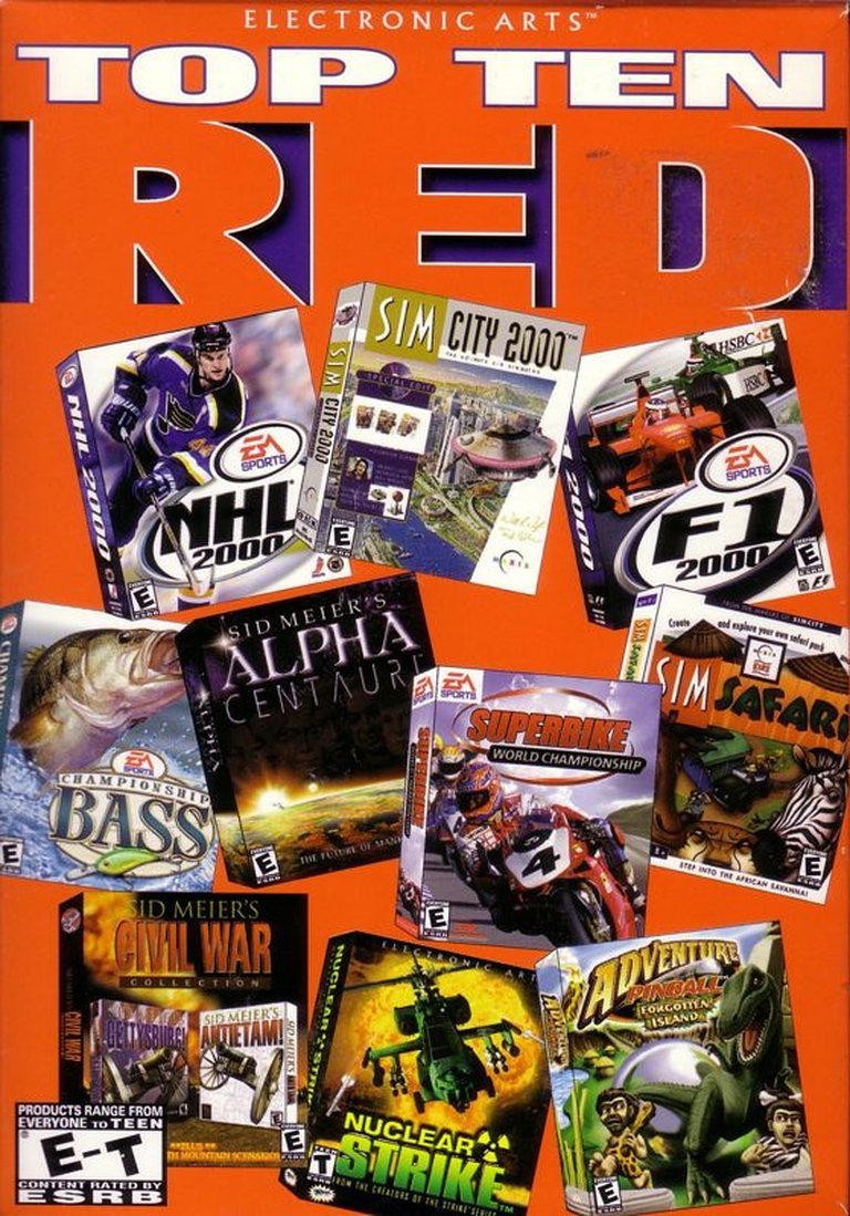 Electronic Arts Top Ten: Red Logo