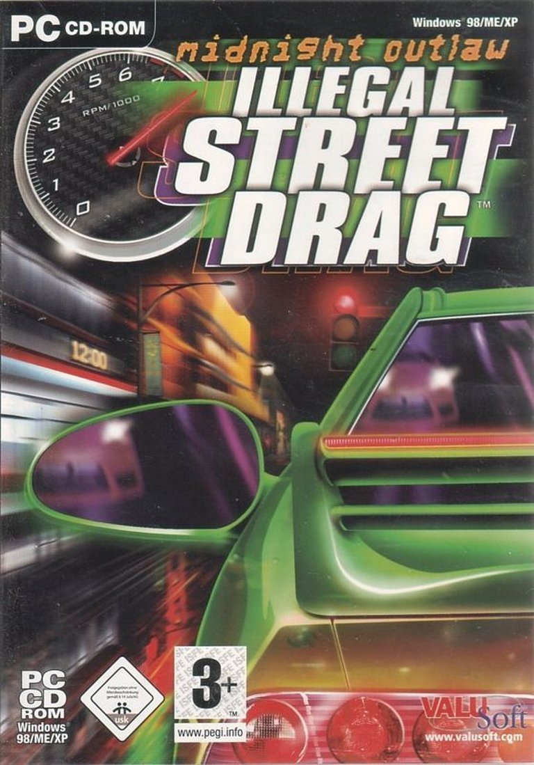 Midnight Outlaw: Illegal Street Drag Logo