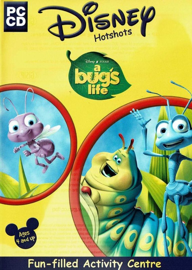 Disney's Activity Centre: Disney•Pixar A Bug's Life Logo