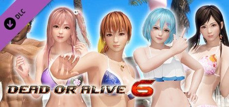 Dead or Alive 6: Seaside Eden Costume Set Logo