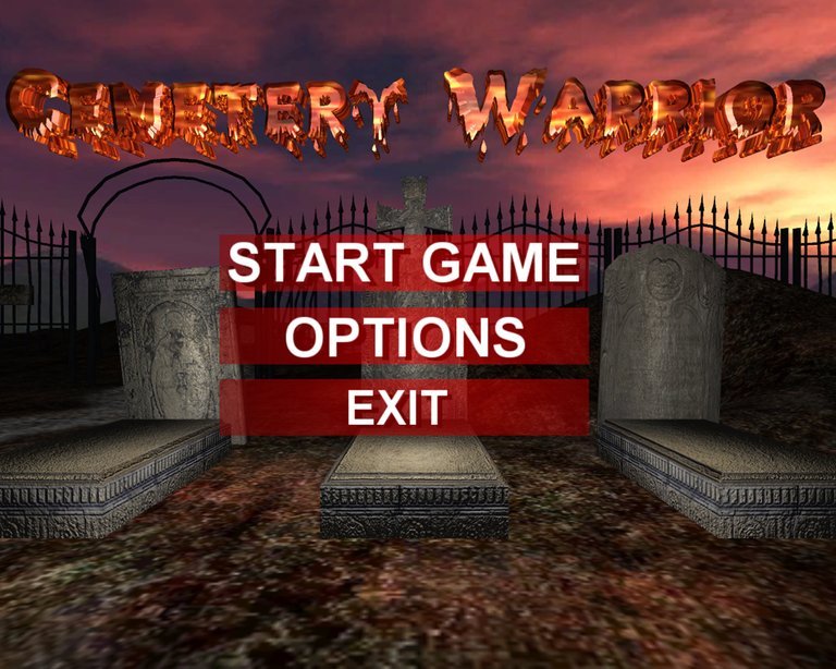 Cemetery Warrior Logo