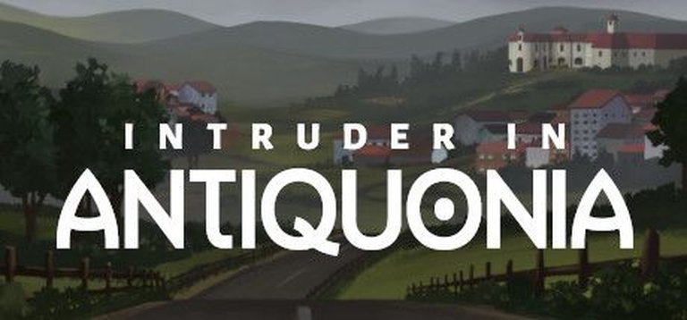 Intruder in Antiquonia Logo