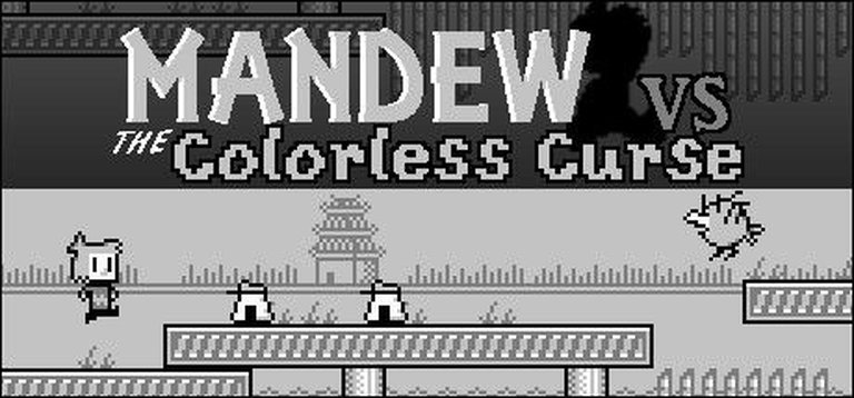 Mandew vs the Colorless Curse Logo