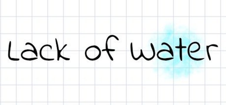 Lack of Water Logo