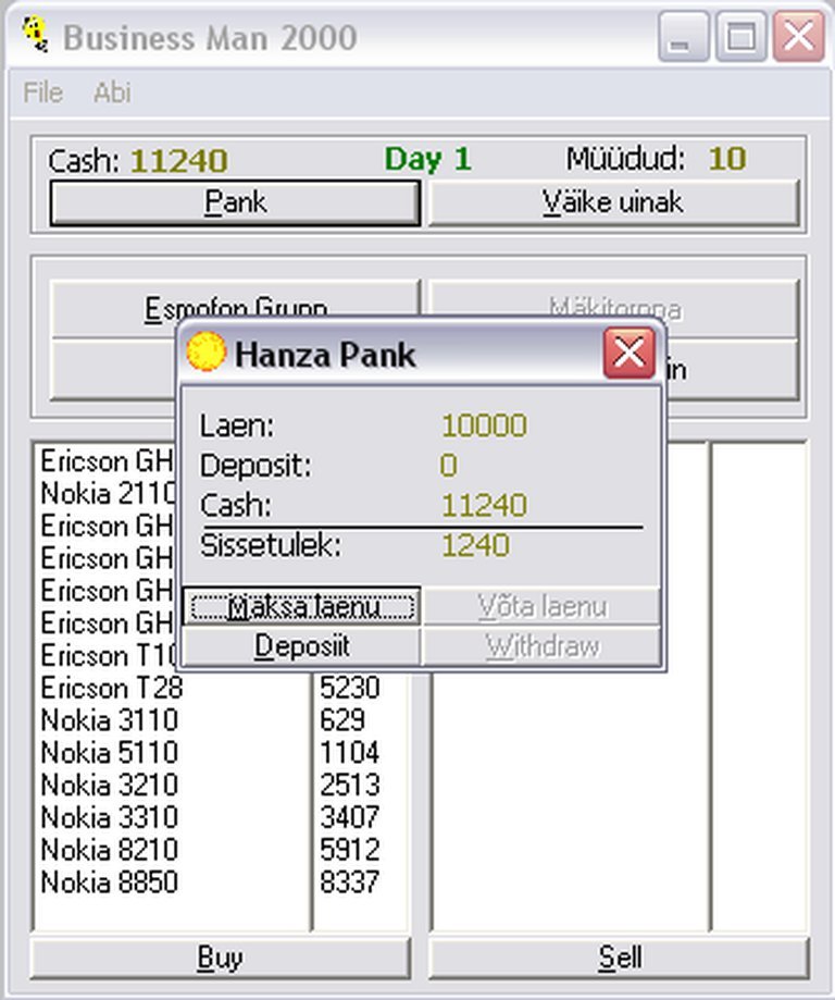 Business Man 2000 Logo