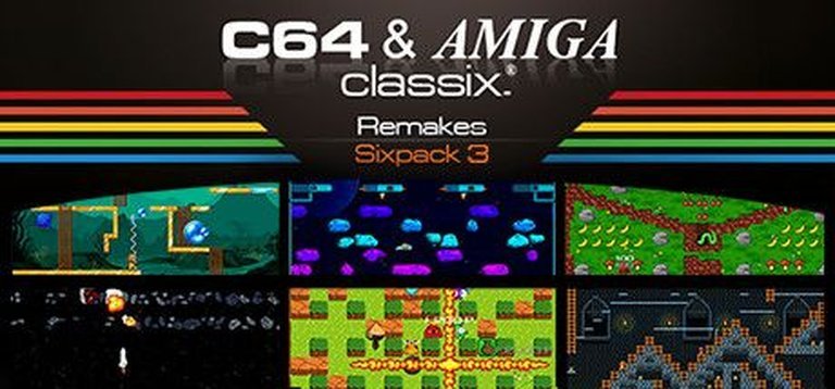 C64 & AMIGA Classix Remakes Sixpack 3 Logo