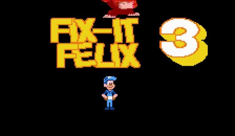 Fix-It Felix 3 Logo