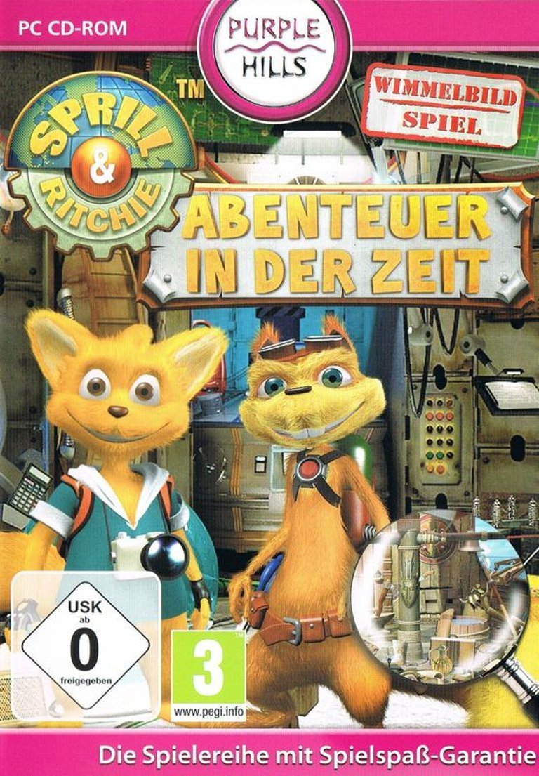 Sprill & Ritchie: Adventures in Time Logo