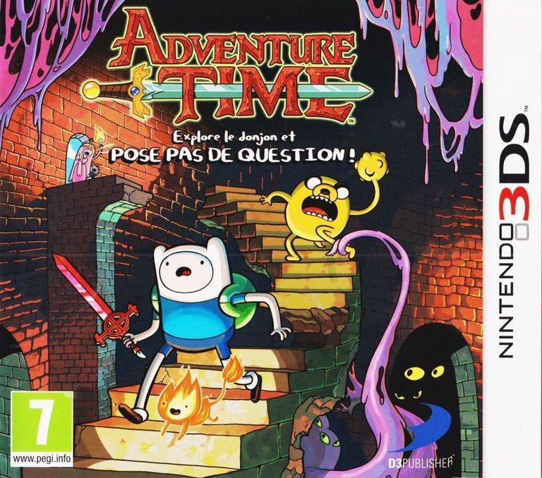 Adventure Time: Explore the Dungeon Because I Don't Know! Logo