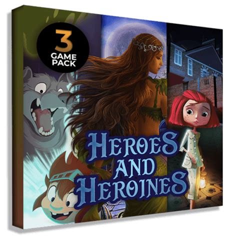 Heroes and Heroines Pack Logo