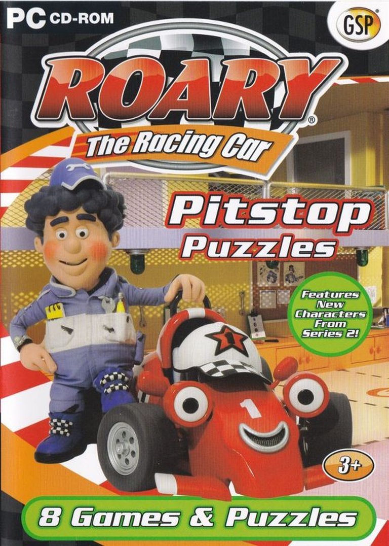 Roary The Racing Car: Pitstop Puzzles Logo