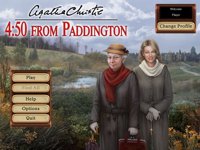Agatha Christie: 4:50 from Paddington Logo