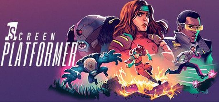 1 Screen Platformer Logo