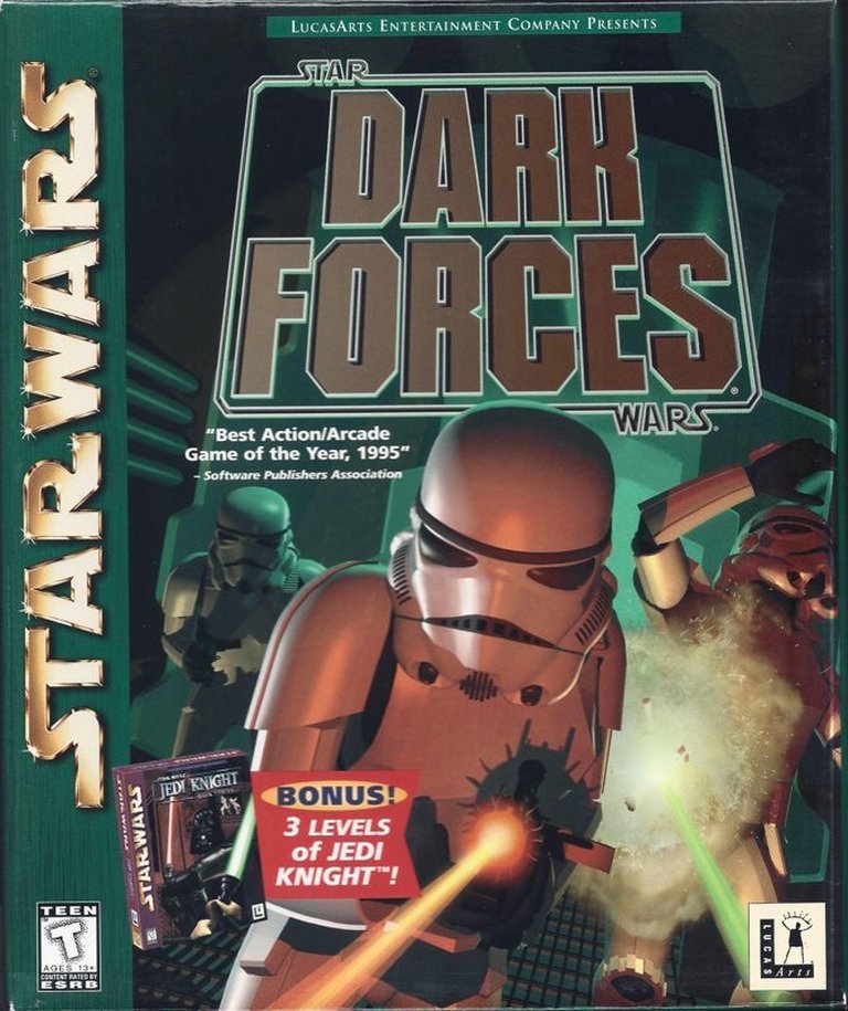 Star Wars: Dark Forces + 3 Levels of Jedi Knight Logo