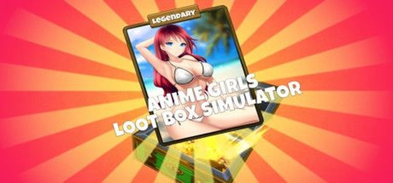Anime Girls Loot Box Simulator Logo