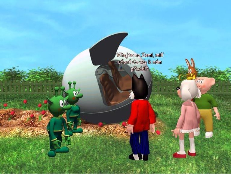 Čtyřlístek CD-Romek 21: V pohádkové zemi Logo