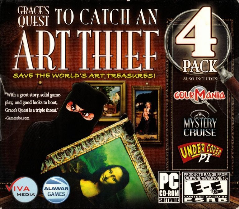 Grace's Quest: To Catch An Art Thief - 4 Pack Logo