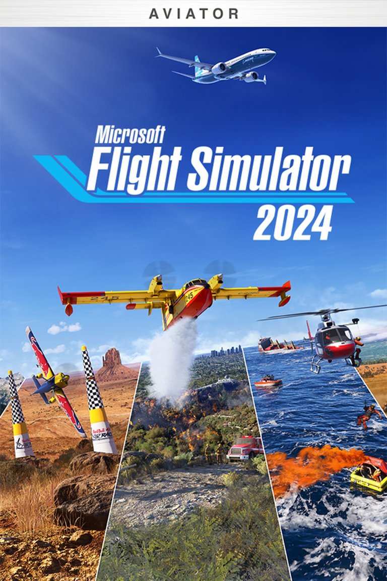 Microsoft Flight Simulator 2024 (Aviator Edition) Logo