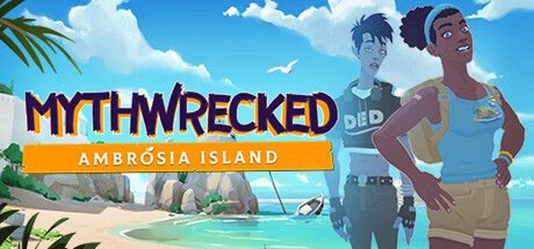 Mythwrecked: Ambrosia Island Logo