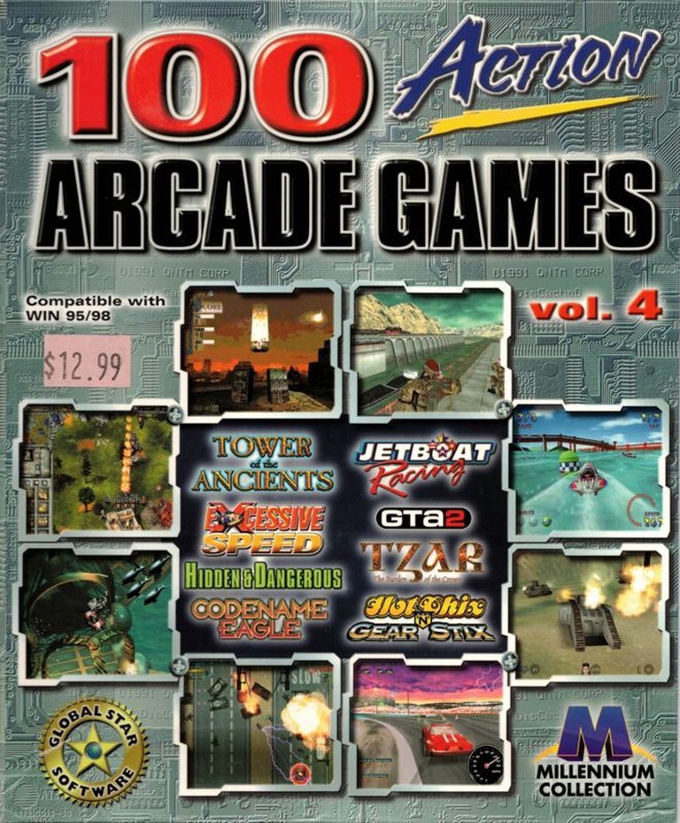 100 Action Arcade Games Vol. 4 Logo