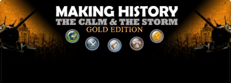 Making History: The Calm & The Storm - Gold Edition Logo