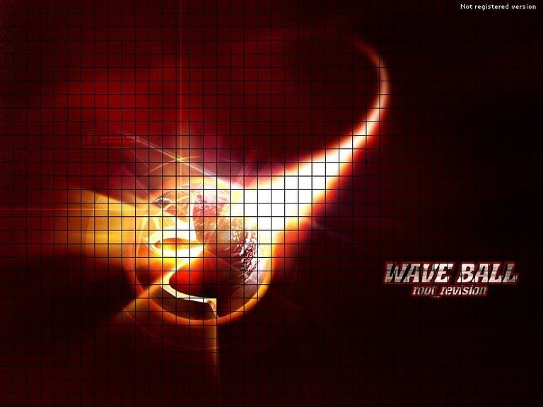 Wave Ball: root_revision Logo