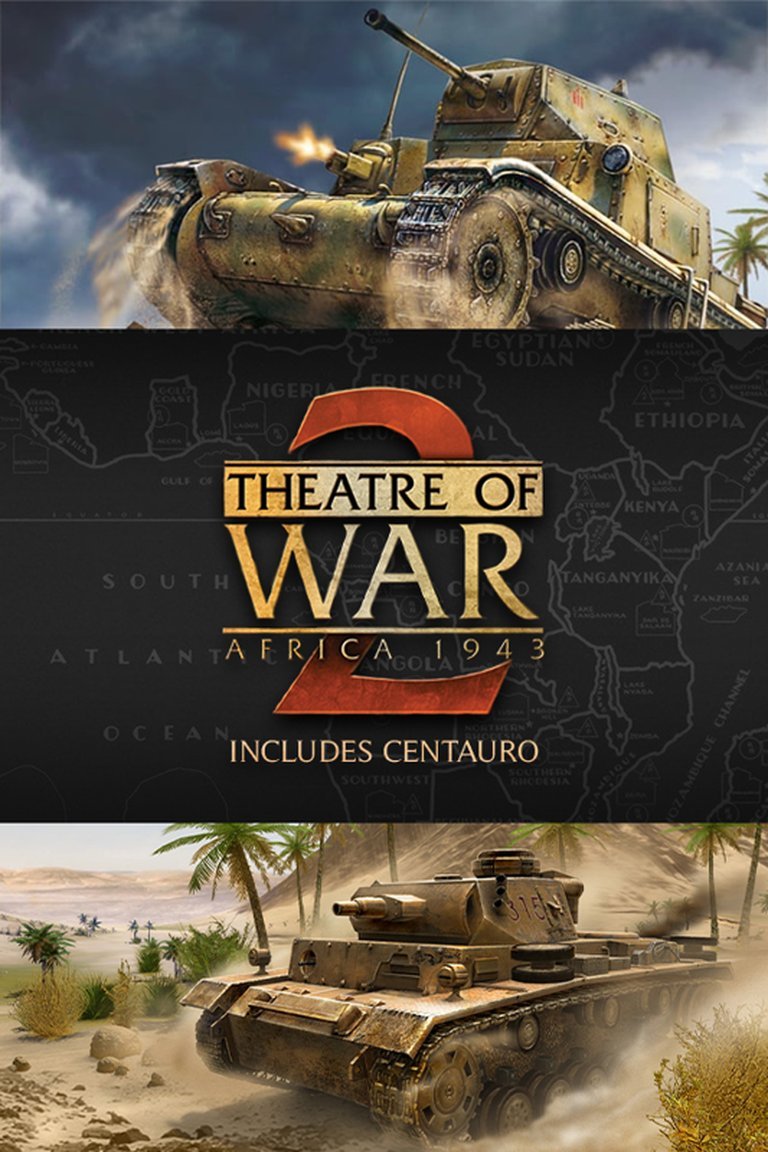 Theatre of War 2: Africa 1943 + Theatre of War: Centauro Bundle Logo