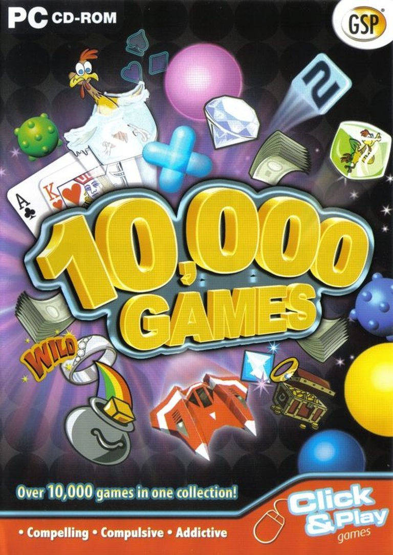 10,000 Games Logo