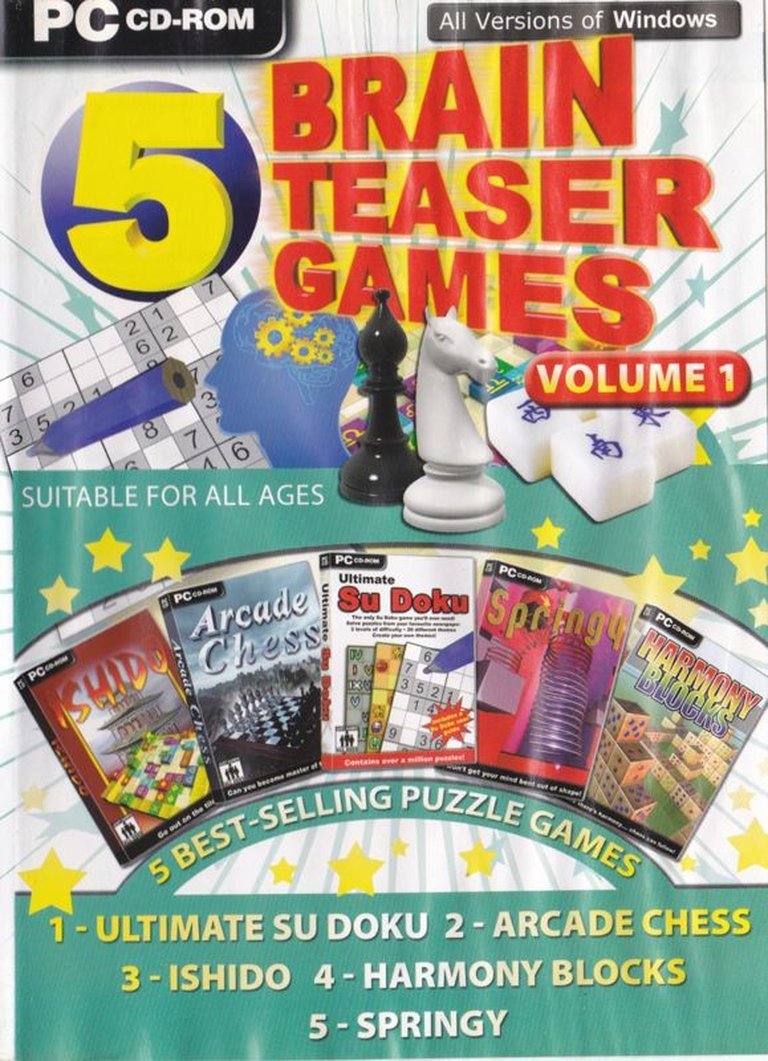 5 Brain Teaser Games: Volume 1 Logo