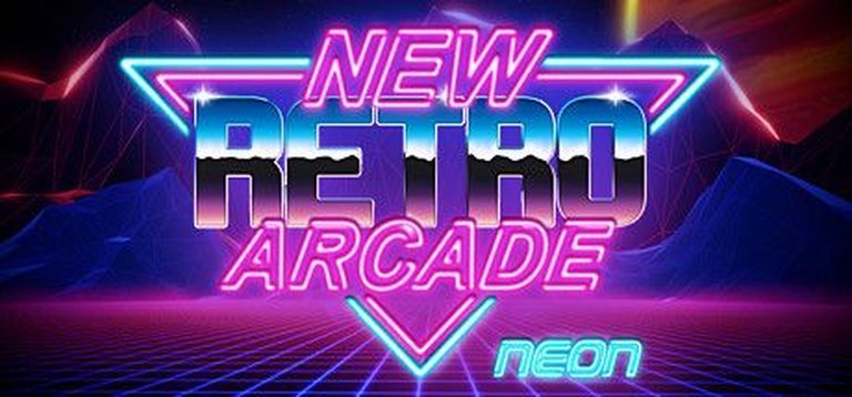 New Retro Arcade: Neon Logo