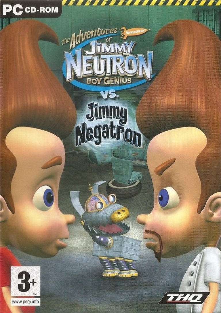 The Adventures of Jimmy Neutron: Boy Genius Vs. Jimmy Negatron Logo