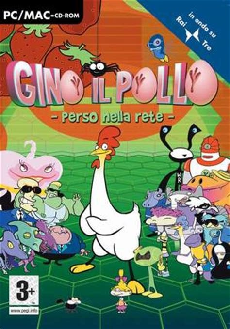 Gino il Pollo: Perso nella rete Logo