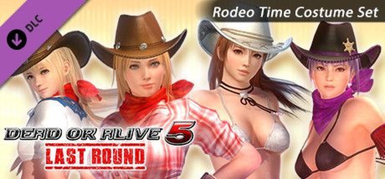Dead or Alive 5: Last Round - Rodeo Time Costume Set Logo