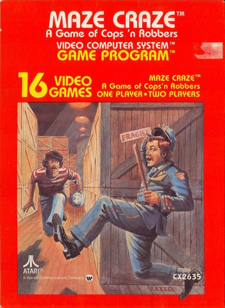 Maze Craze: A Game of Cops 'n Robbers Logo