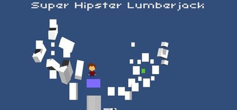 Super Hipster Lumberjack Logo