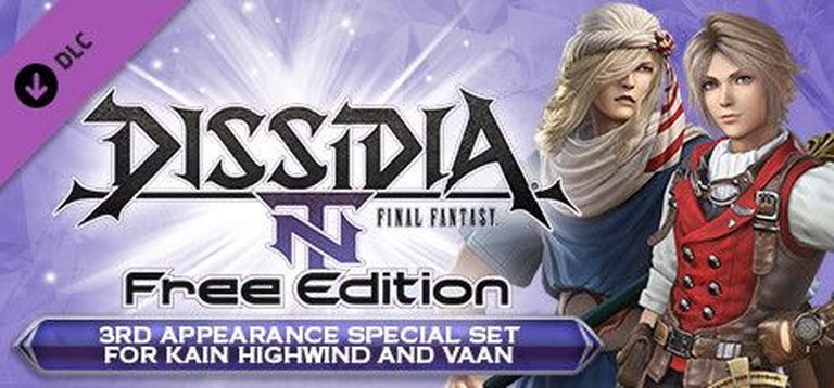 Dissidia: Final Fantasy NT Free Edition - 3rd Appearance Special Set for Kain Highwind and Vaan Logo