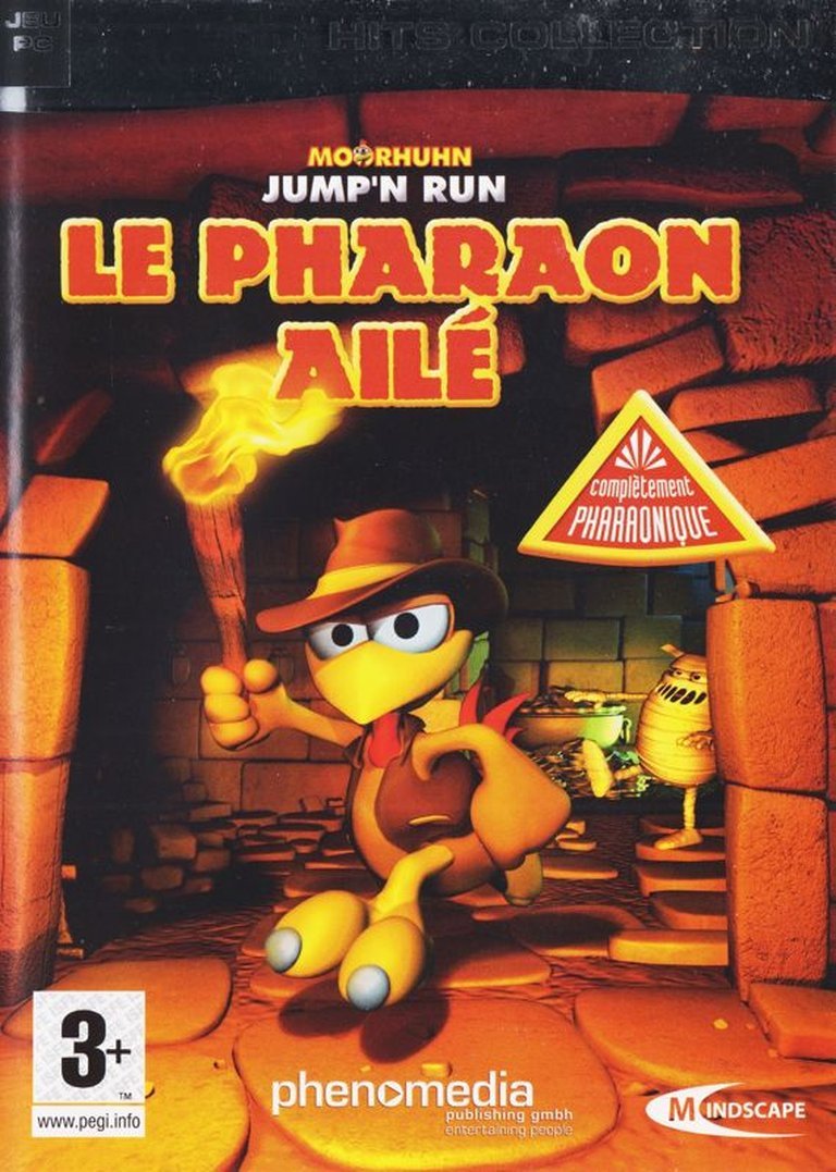 Crazy Chicken: The Winged Pharaoh Logo