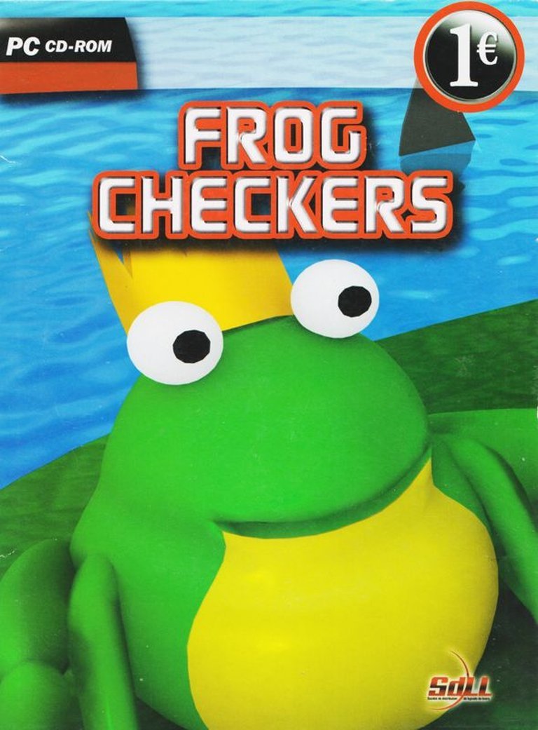 Frog Checkers Logo