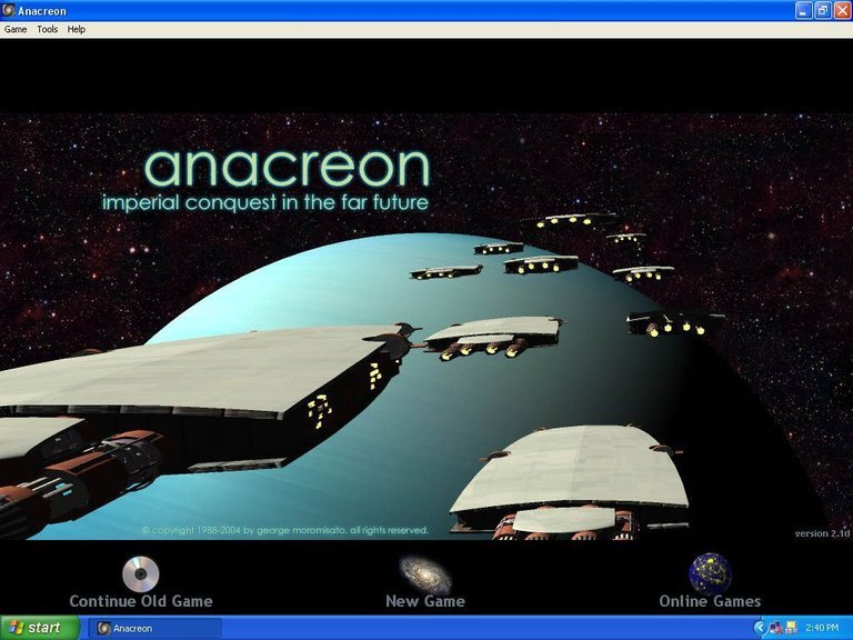 Anacreon: Imperial Conquest in the Far Future Logo