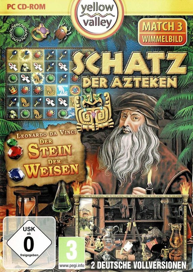Schatz der Azteken & Der Stein der Weisen Logo
