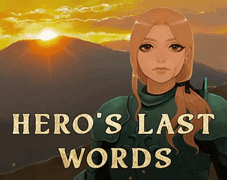 Hero's Last Words Logo