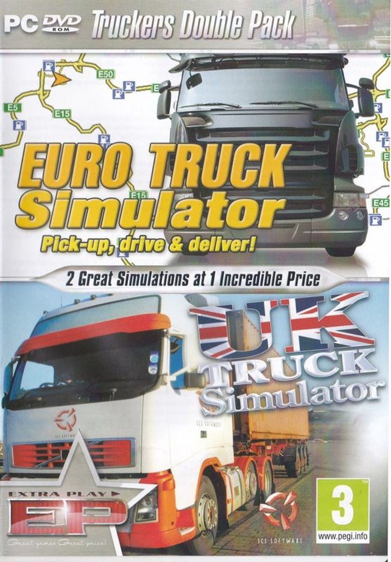 Euro Truck Simulator + UK Truck Simulator Logo