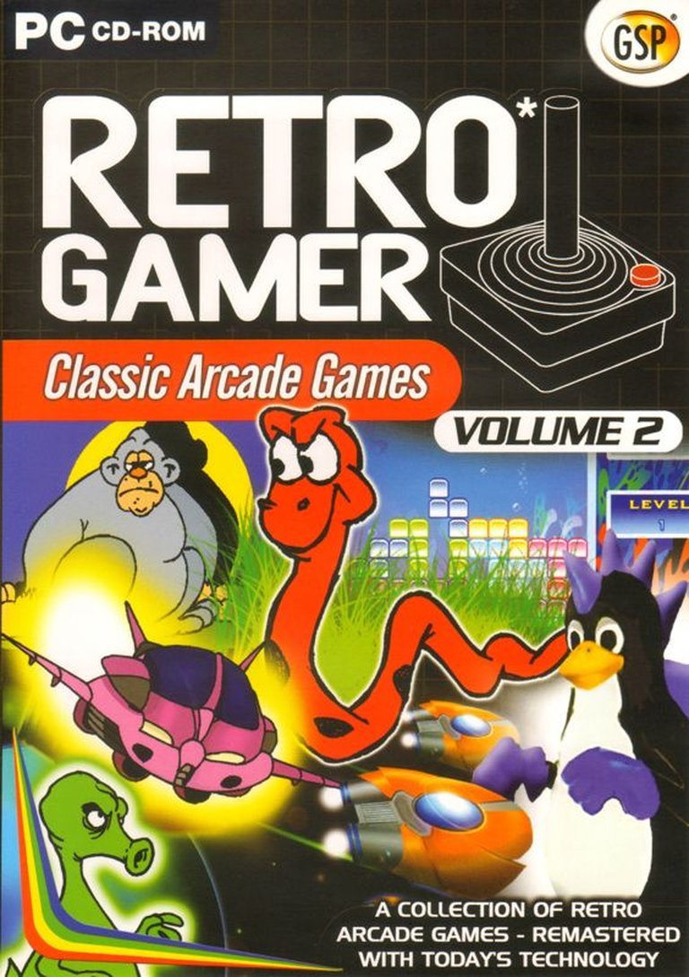 Retro Gamer Classic Arcade Games Volume 2 Logo