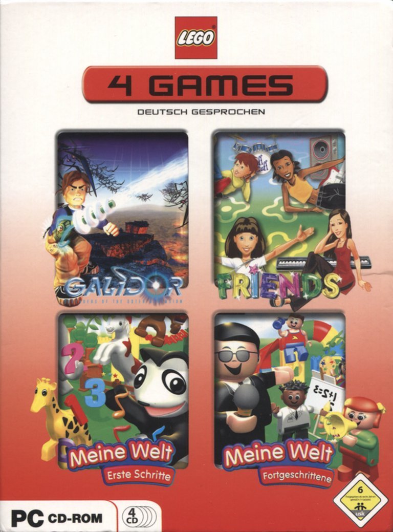 LEGO: 4 Games (Red Edition) Logo