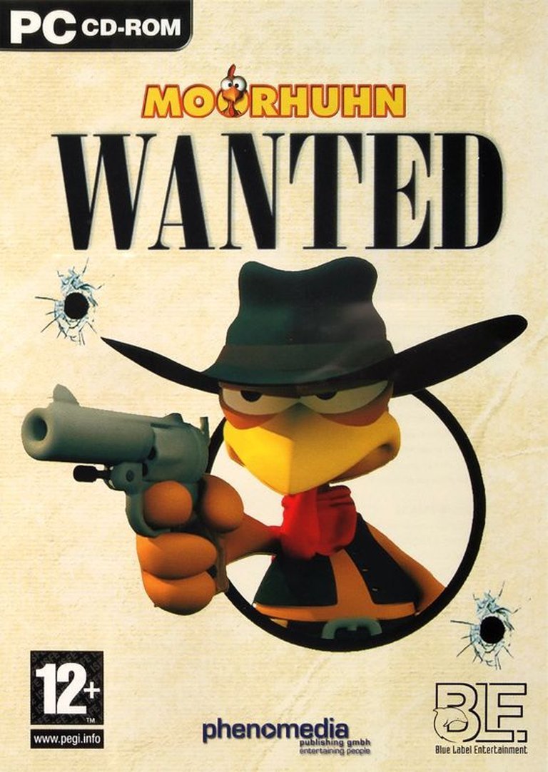 Crazy Chicken: Wanted Logo