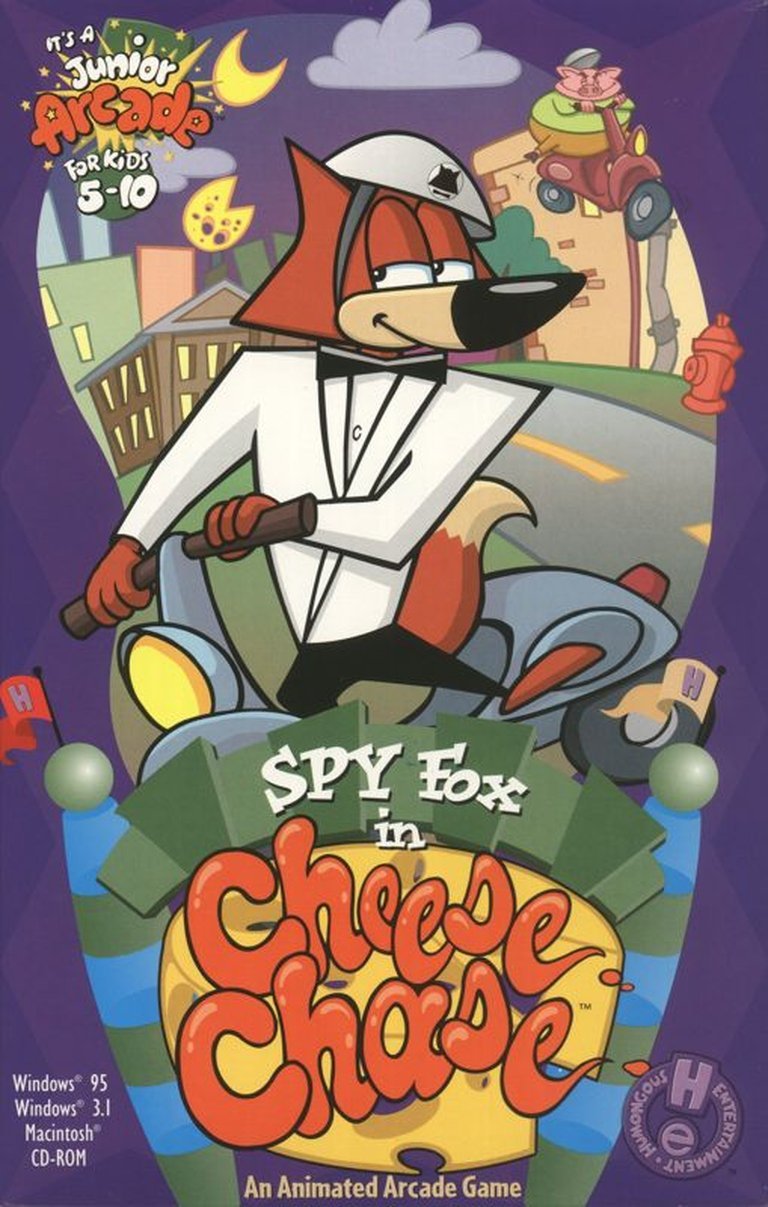 Spy Fox in Cheese Chase Logo