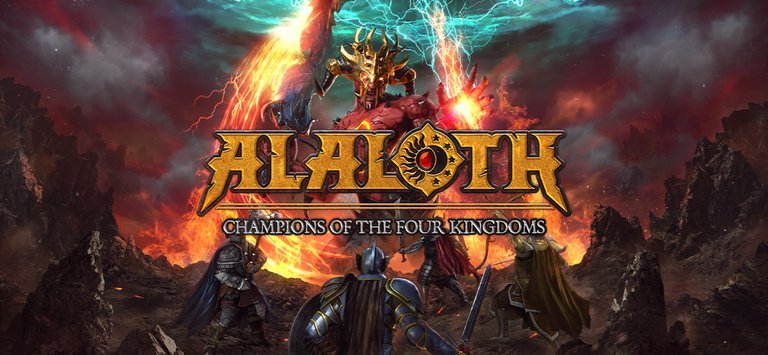 Alaloth: Champions of the Four Kingdoms Logo